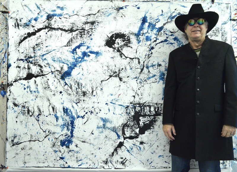 Jackson Pollock ￼style Professional Painting 84”X62” (7 Foot) Abstract Modern XL