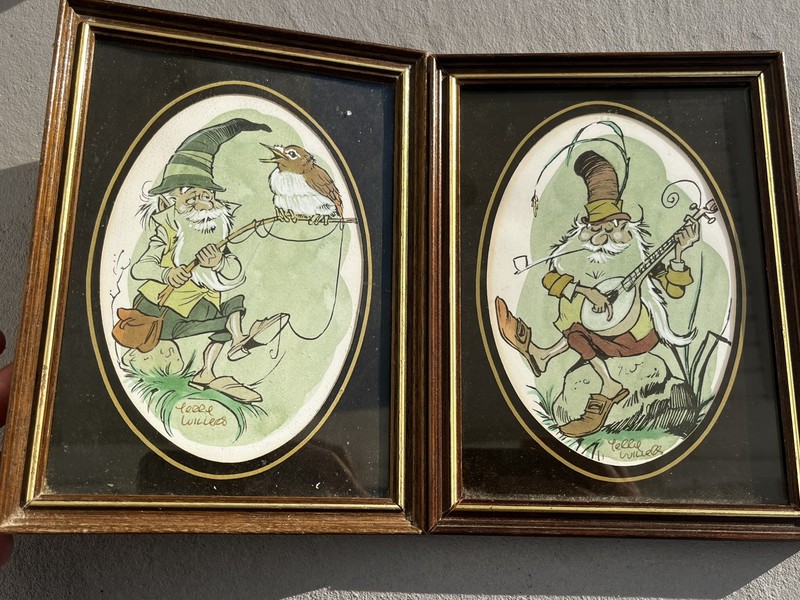 Walt Disney Illustration Art Vintage Terry Willers Wicklow Ireland Leprechaun
