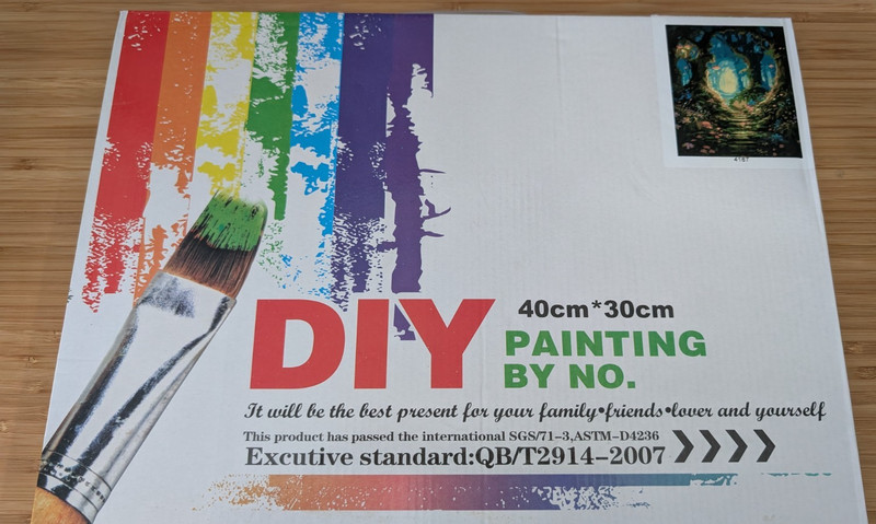 Dreamworld Paint By Number (inspired by the Bargainer Series) Unplugged Book Box