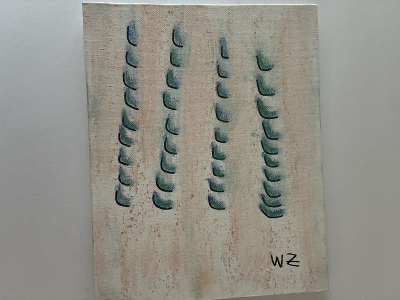 Soft Pastel Painting Hampton Beach Waves gallery