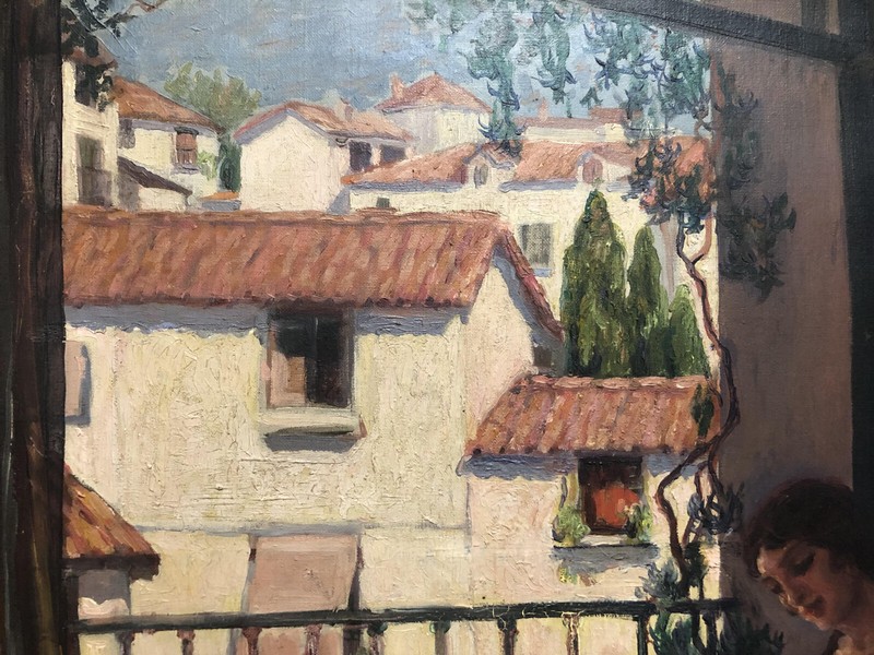 ANTIQUE SIGNED Painting ~ SPANISH COSTUMBRISTA ~ Framed Fine Genre LISTED ARTIST gallery