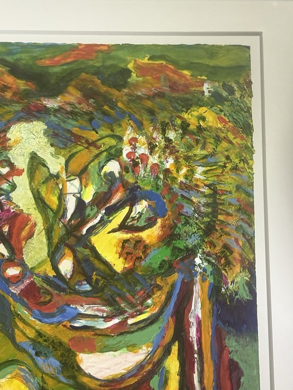 Anthony Quinn Original Oil Painting on Paper “Those Frontier Plains” gallery