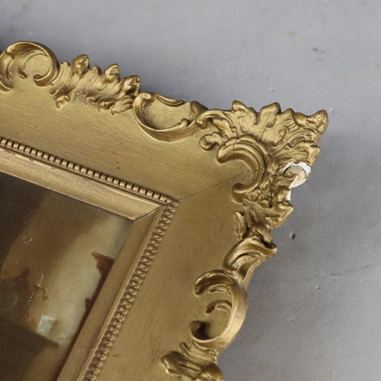 Antique KPM Genre Painting on Porcelain “A Leaf Of Clover” by E. Greutzner C1890 gallery