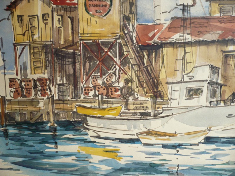 CAROL ZINK, LISTED NWS National Watercolor Society President, NEWPORT CANNERY CA gallery