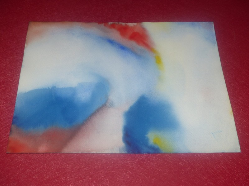 Art Brut – Art Therapy Watercolor Paper 2005 «Light + Dark» 41X31 CM