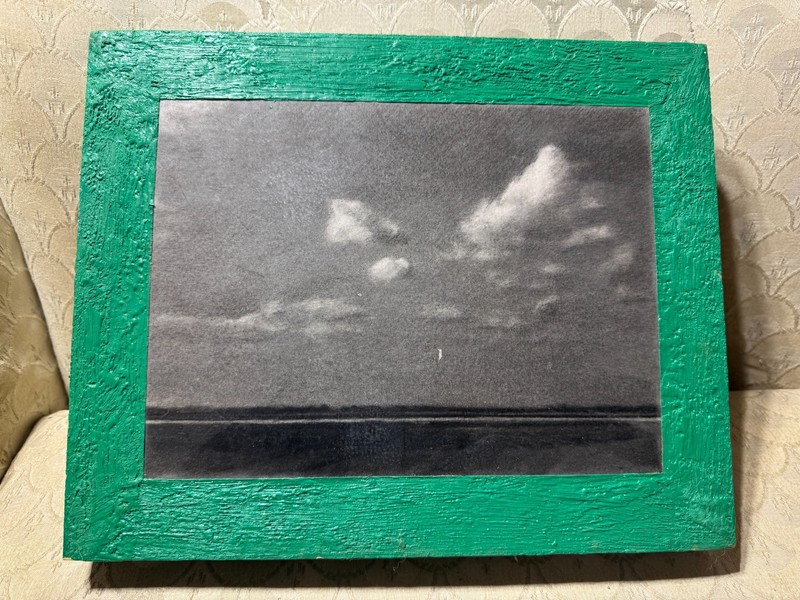 H Stein 1994 «A Cloudy Landscape Scene» Oil On Board Painting – Signed