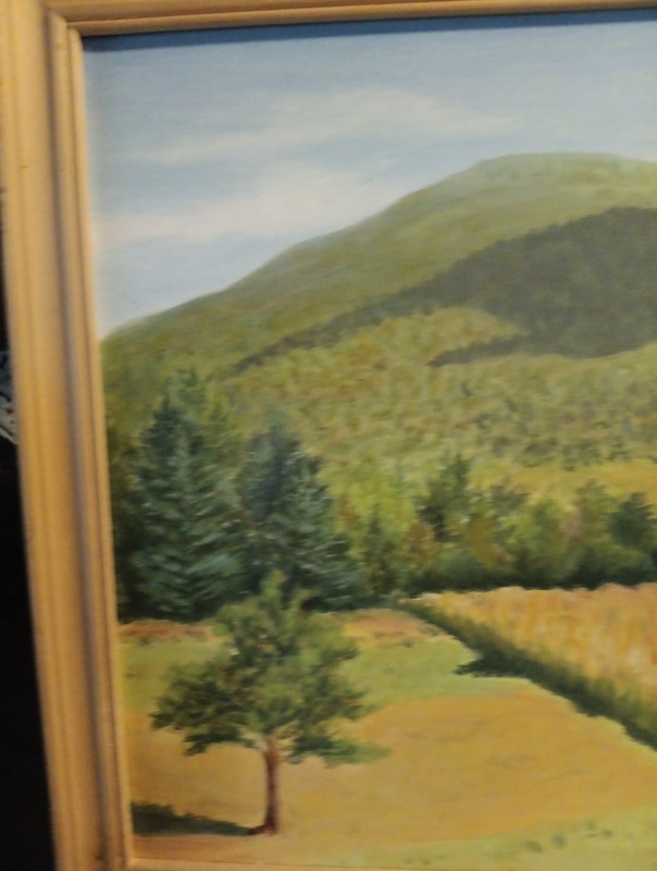 Vermont Oil Painting Rockefellers View Woodstock 1999 gallery