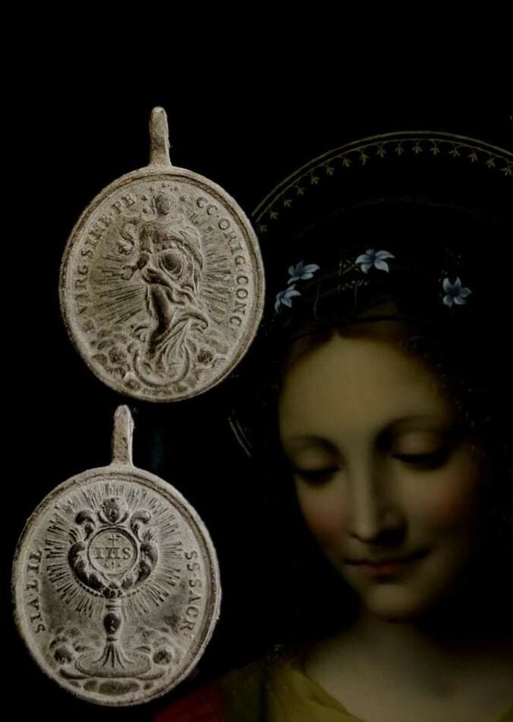 Religious Medal Spain Century XVI-XVII