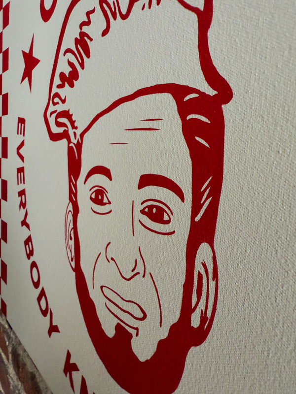 Barstool Sports "One Bite Everybody Knows The Rules" Pizza Canvas Wall Art gallery