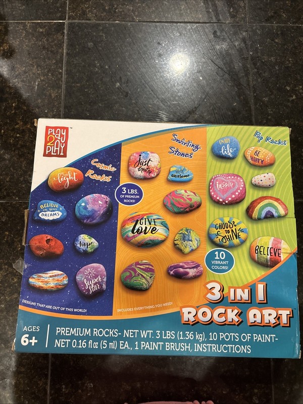 3 In 1 Rock Art