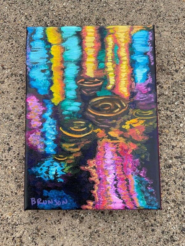 Original Acrylic Painting PRINT | Archival Premium Matte 5×7 by Tiffanie Brunson