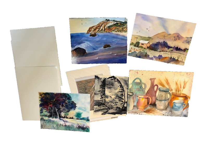 Water Color Studio Art and Supply Paper Mats 8x10 Lot of 13
