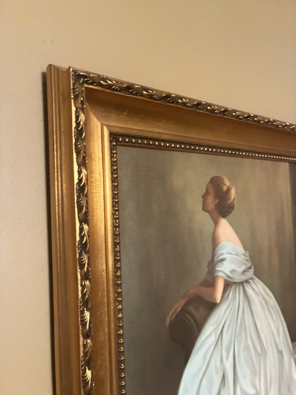 “Sound of Music” Joanne Pemberton-Longman JPL 1969 Canvas Framed Painting gallery