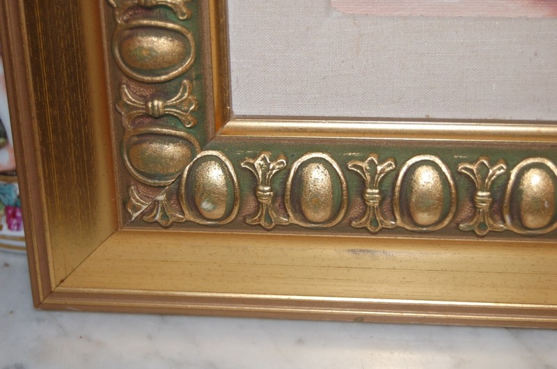 VTG ORIGINAL FRAMED SIGNED OIL CHERRY BLOSSOM BLOOM FLOWERS ARTIST: FIORENTINO gallery