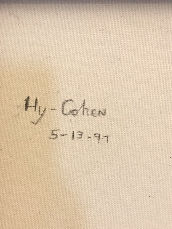 Hyman Cohen 19 3/4”x 29 3/4” gallery