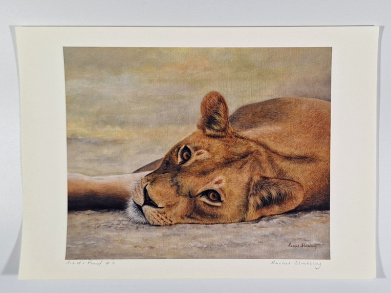 Hand Signed Artist Proof #4 by Rachel Stribbling gallery