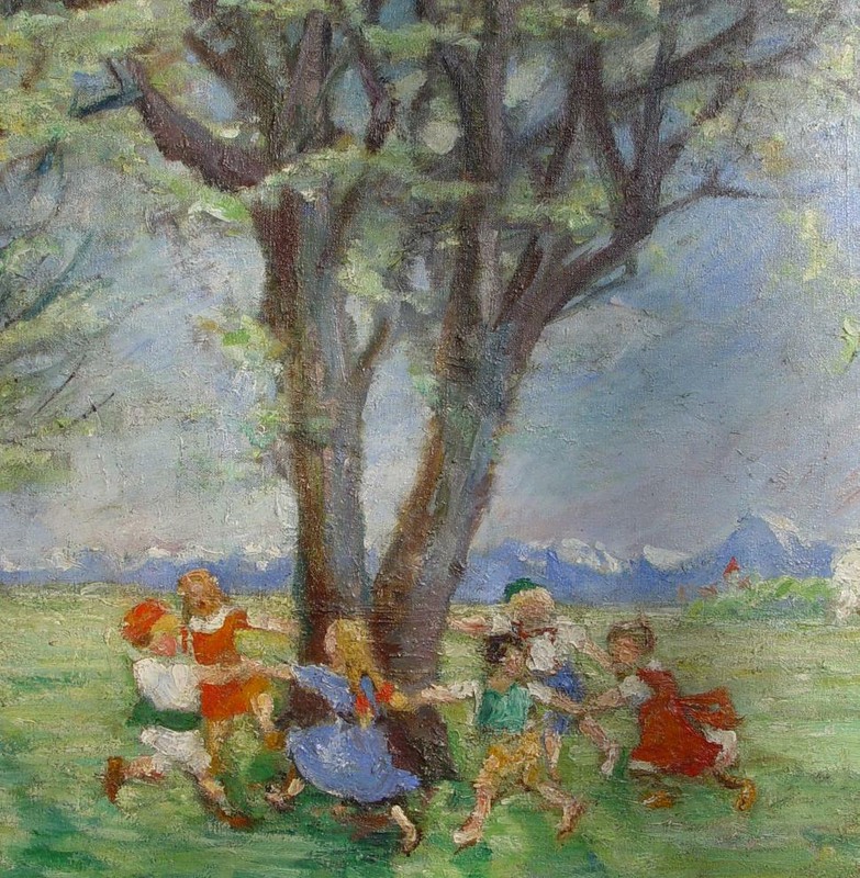 Murnau Staffelsee Murnauer Moss Zugspitze Ring Rows Children Dance Blue Rider gallery