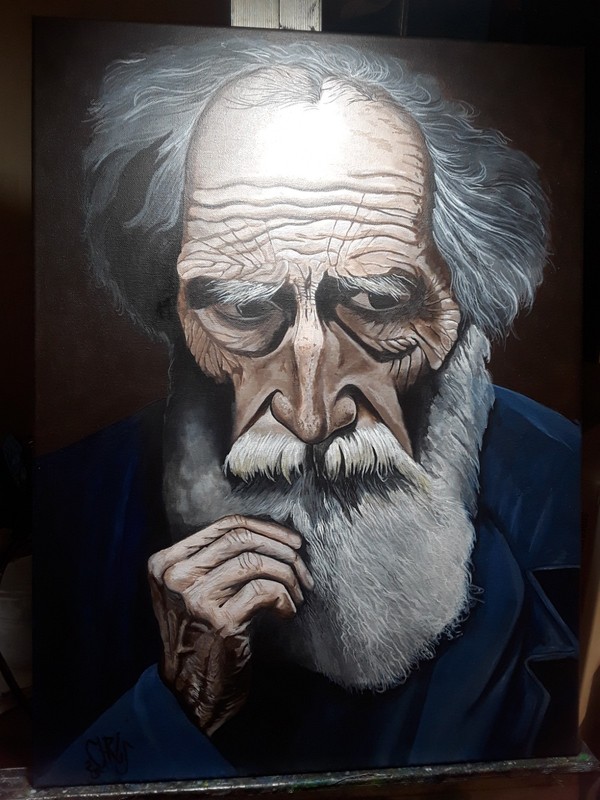 Anticipation.,Acrylic On Canvas, 18×24