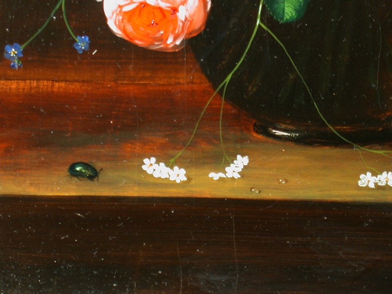 Erich Josef DOGARTH - Still Life with Flowers, Beetle and Butterfly. gallery