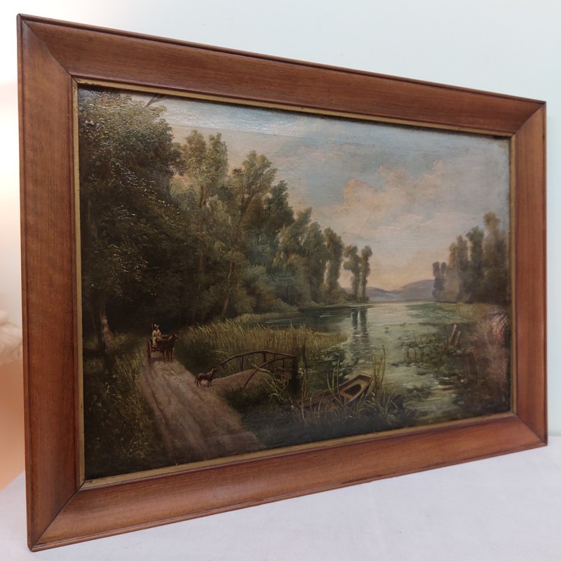 oil painting antique gallery