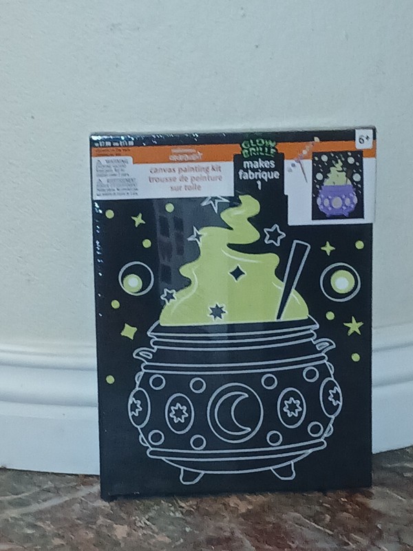 Glow in the dark Canvas Painting