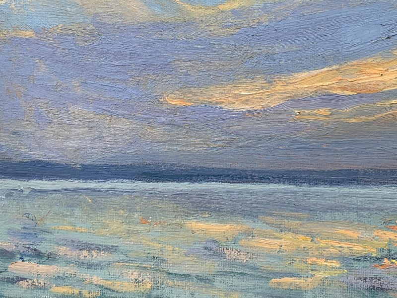 Impressionist Landscape. Roches Point Ontario Canada By William A Drake. 1973 gallery
