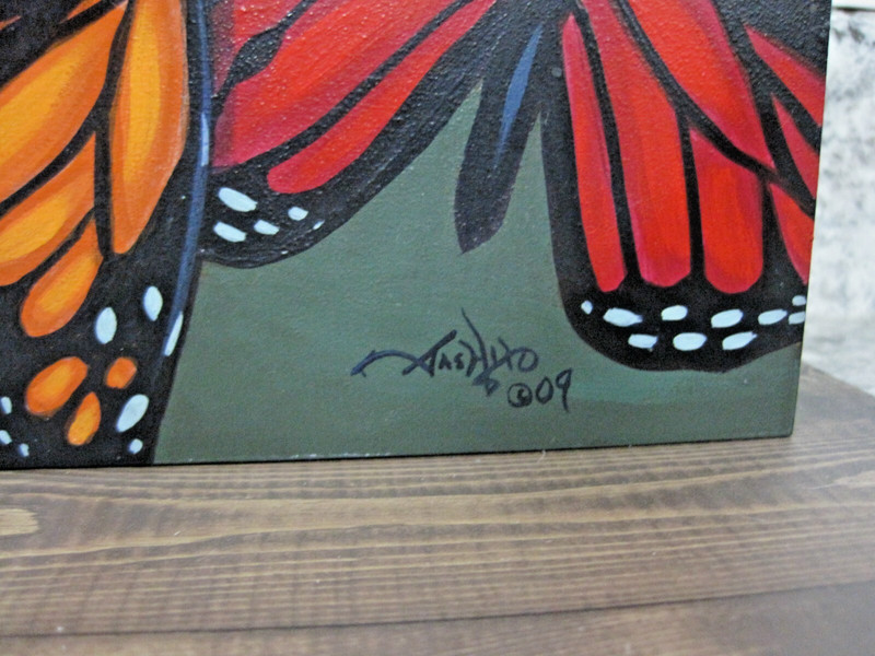 ORIGINAL by Jasmine Becket Griffith Strangeling Rainbow of Butterflies 2009 gallery