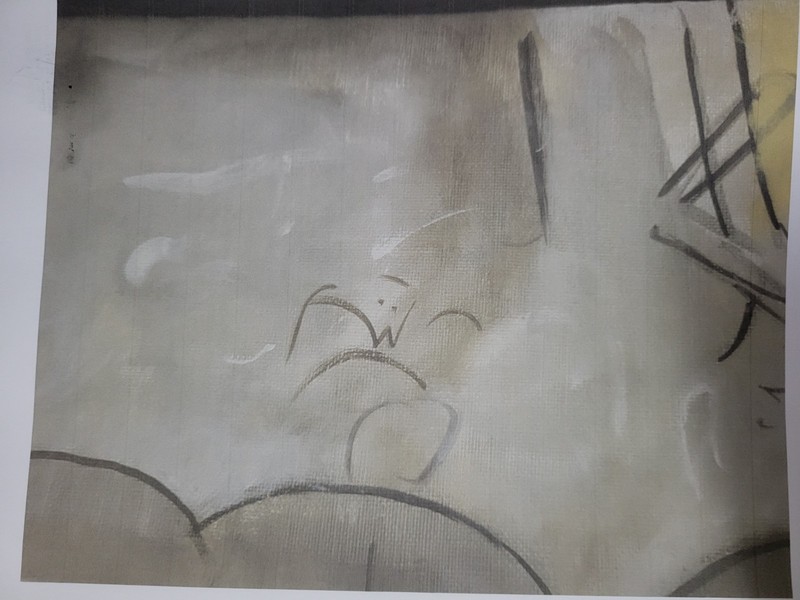 Roberto Matta, gran obra antigua, lino, Certificación y CV muy importantes. gallery