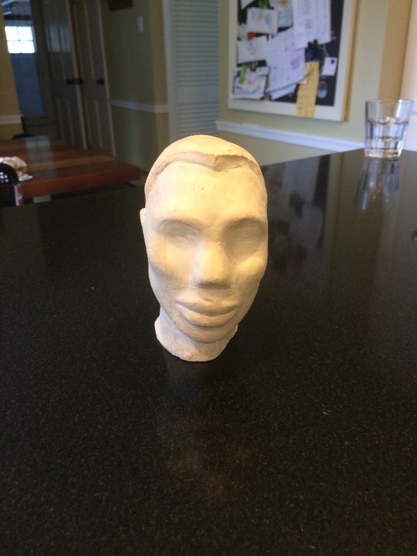 Rare Ellis Wilson African American Bust Sculpture