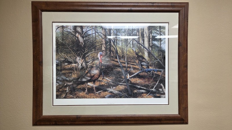 «Tom Turkey Time» NWTF painting Signed