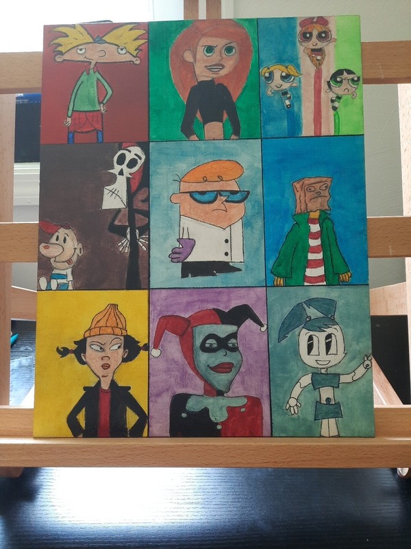 Acrylic Canvas Painting