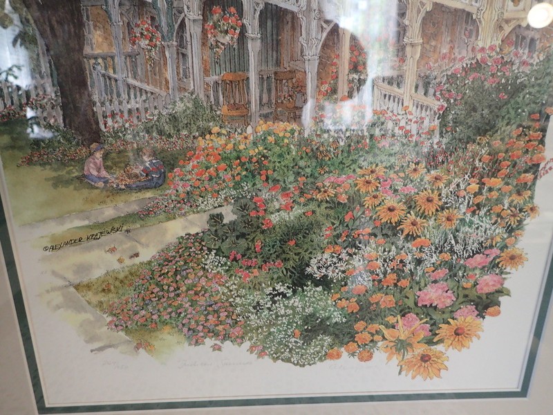 Alexander Krajewski Pencil Signed Limited Edition Print "Indian Summer" OOP '93 gallery