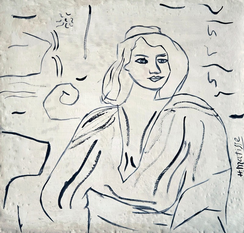 Henri Matisse Signed Fauvist Oil Painting on Canvas – French Modern Art