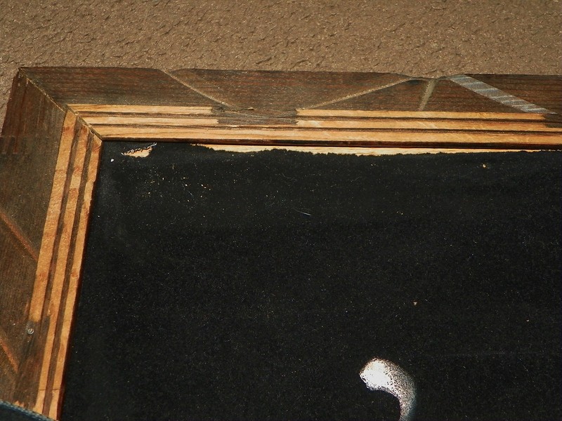 2 VTG Black VELVET Carved Wood Framed PRAYING CHILDREN Religious PAINTING Mexico gallery