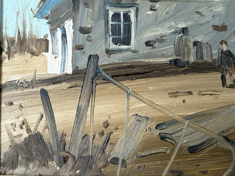 Tableau Terry Tomalty, ( 1935- ). Huile sur toile signée, 12x16 pouces. gallery