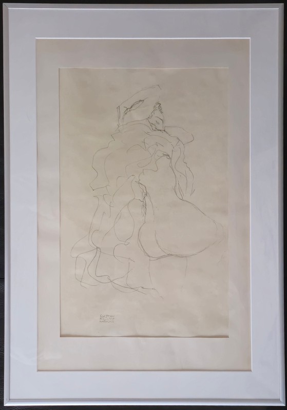 Gustav Klimt, Lithograph / Signed
