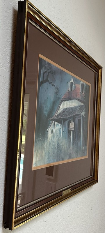 Fine Art "Ritters House" Ltd. Edition - SIGNED by PISANI Joseph -brass nameplate gallery