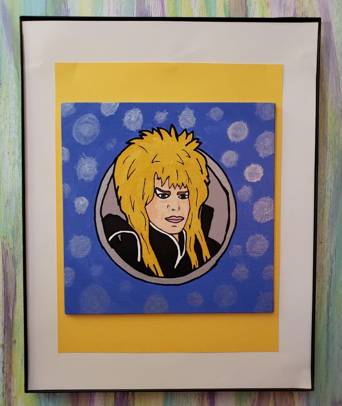Tribute Artwork Inspired by Actors, Movies, TV Shows and Characters Paintings gallery