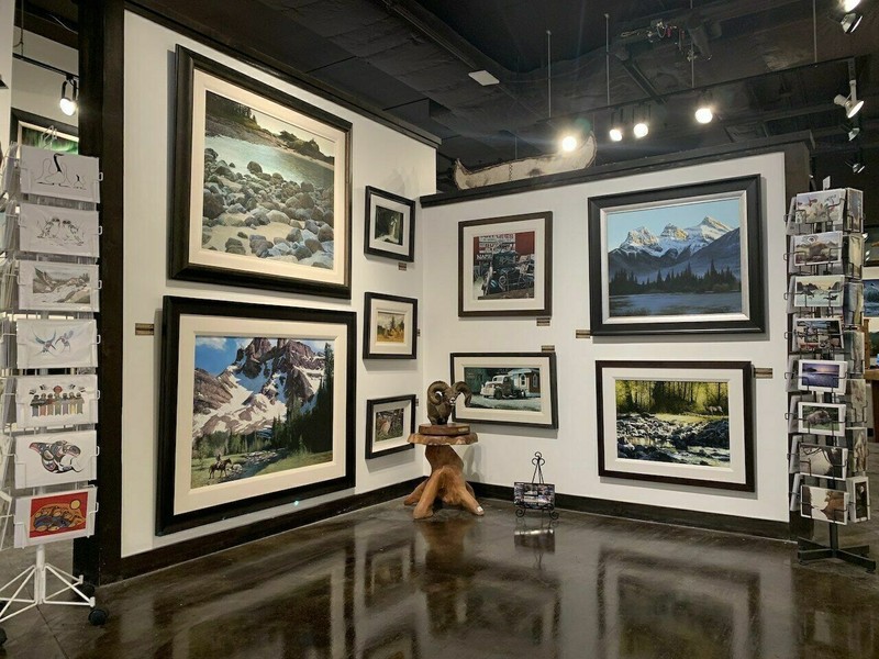 David DAASE " His Domain - Grizzly Bear " Limited Edition Canvas Mountain SIGNED gallery