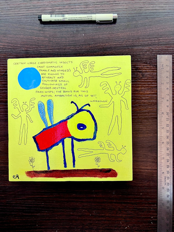 e9Art 8x8 'certain large charismatic insects (most commonly female and ...' gallery