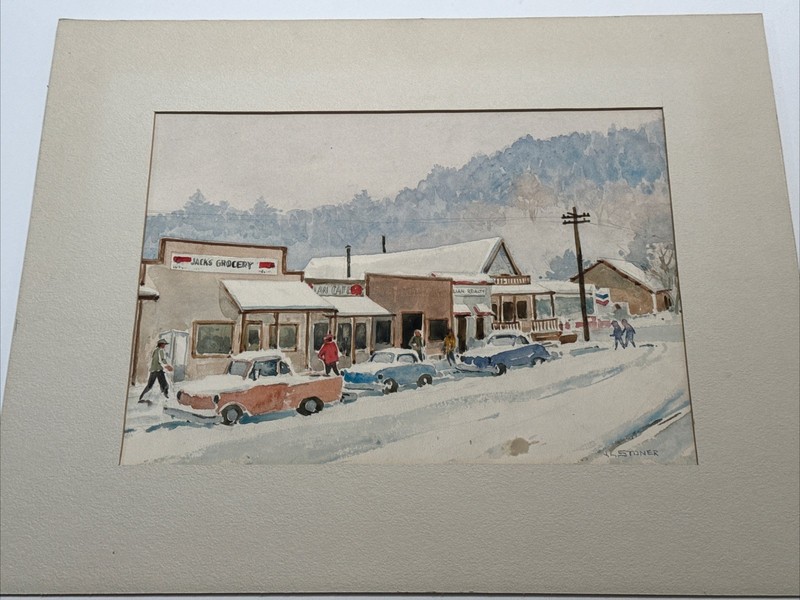 California Painting Landscape Historic Winter Julian Regionalism Impressionism gallery
