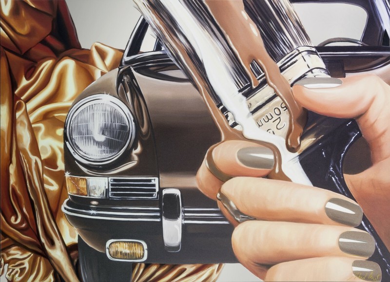 HEINER MEYER – 505 – 2019, graphics – Porsche – screen and giclee printing – limited