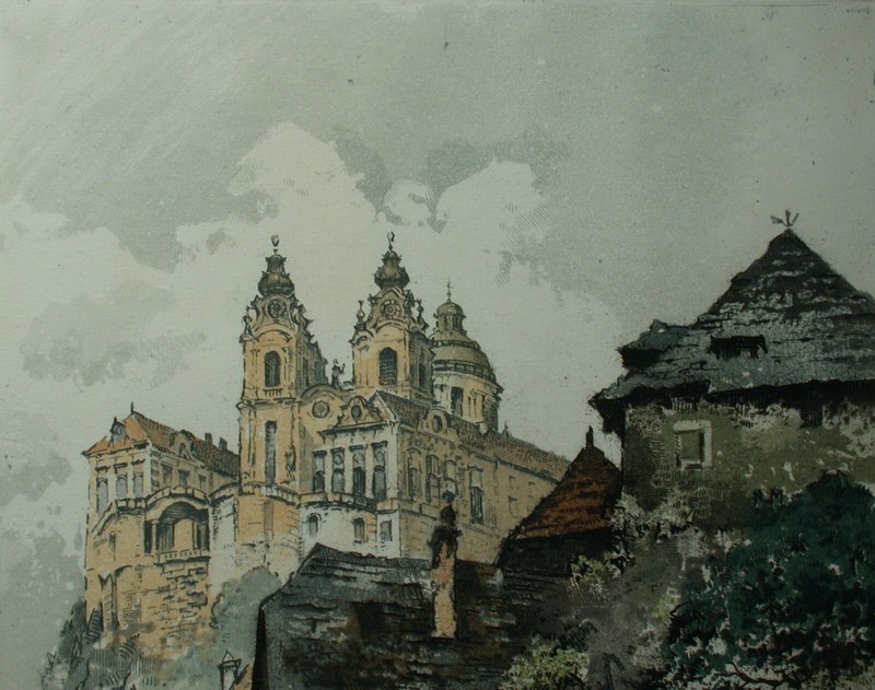 Karl Tucek (Vienna 1889-1952 ibid.) Pen Melk. gallery