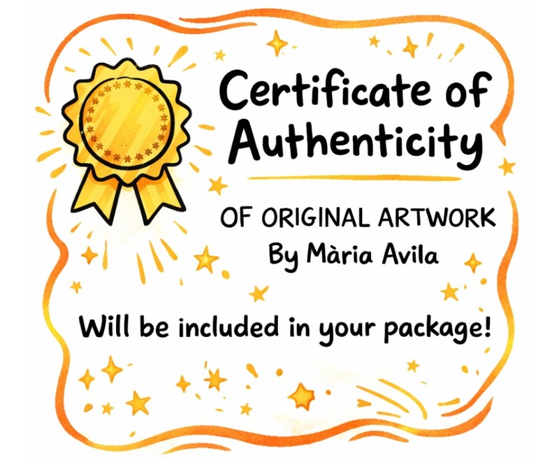 Large Original Maria Avila Whimsical Still Life Acrylic Painting 12x20 Canvas gallery
