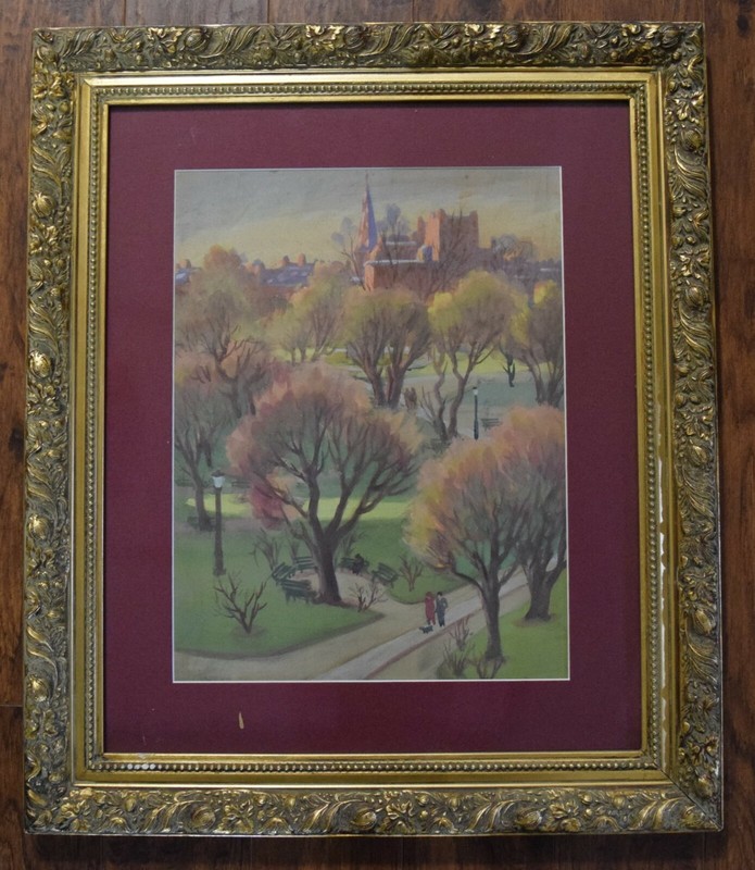 Lester George Hornby Watercolor on Paper