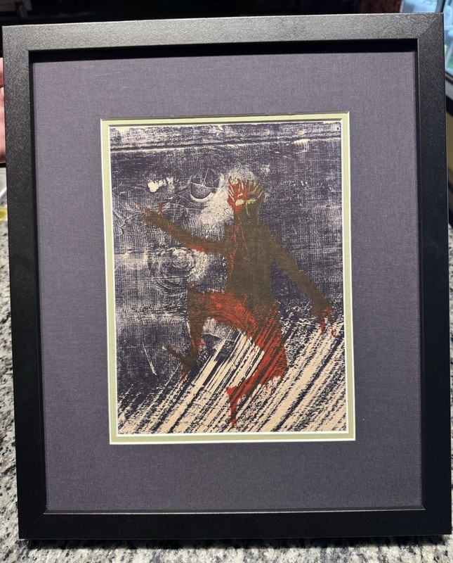 Steven Trefonides Original Artwork – Rare Post War Early Career Piece 1952