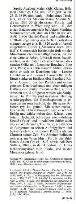 Adalbert (Vojtěch) Suchy "Archduke Karl of Austria" important miniature (m) gallery