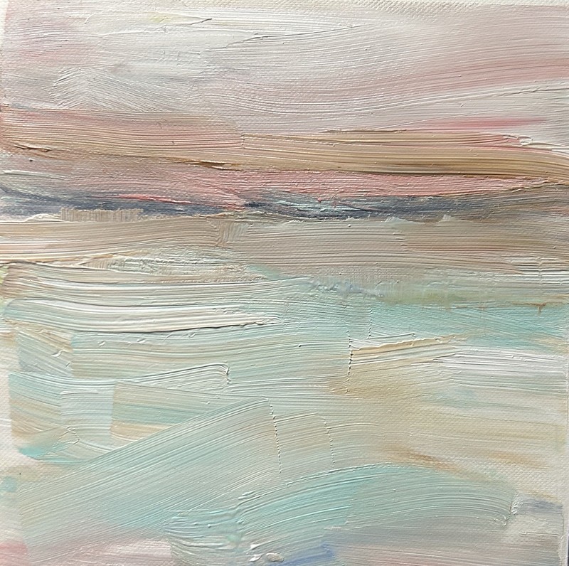 Original painting – COASTAL ESSENCE NO. 61 – landscape on canvas paper