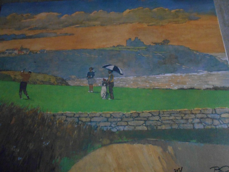 BART FORBES (1939) THE OLD COURSE, ST. ANDREWS GOLF COURSE, SCOTLAND LE 205/1100 gallery