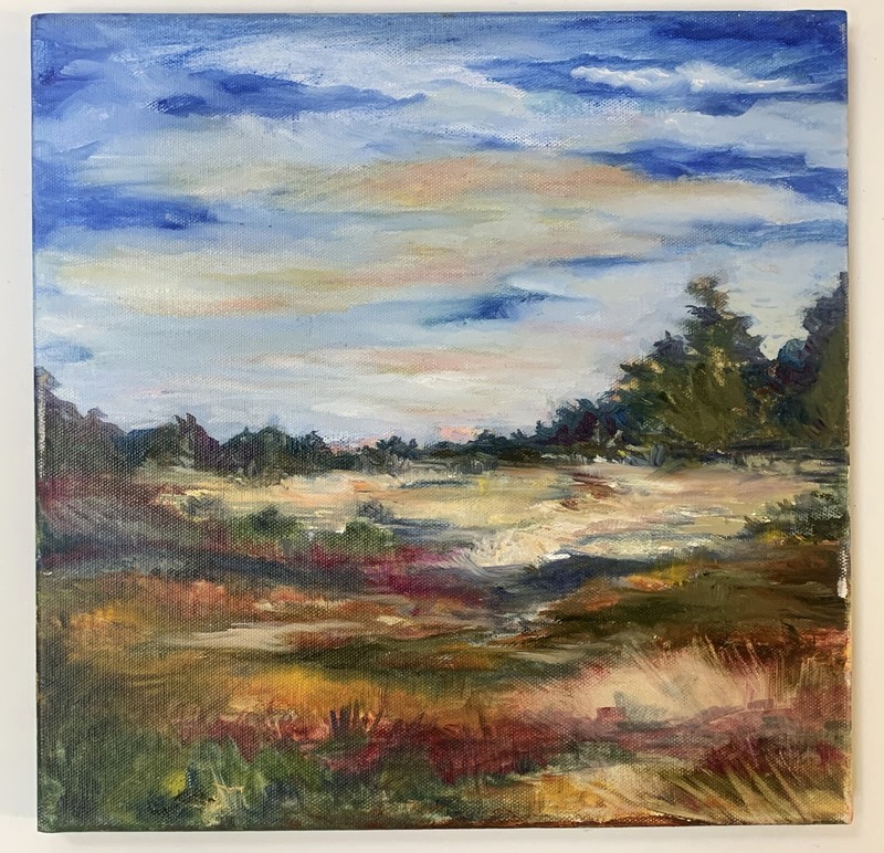 AMERICAN IMPRESSIONIST ORIGINAL FINE OIL PAINTING HUDSON VALLEY WALLKILL RIVER